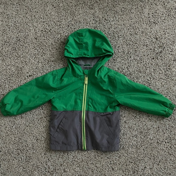 Toddler Cherokee Green and Gray Jacket - Picture 1 of 3